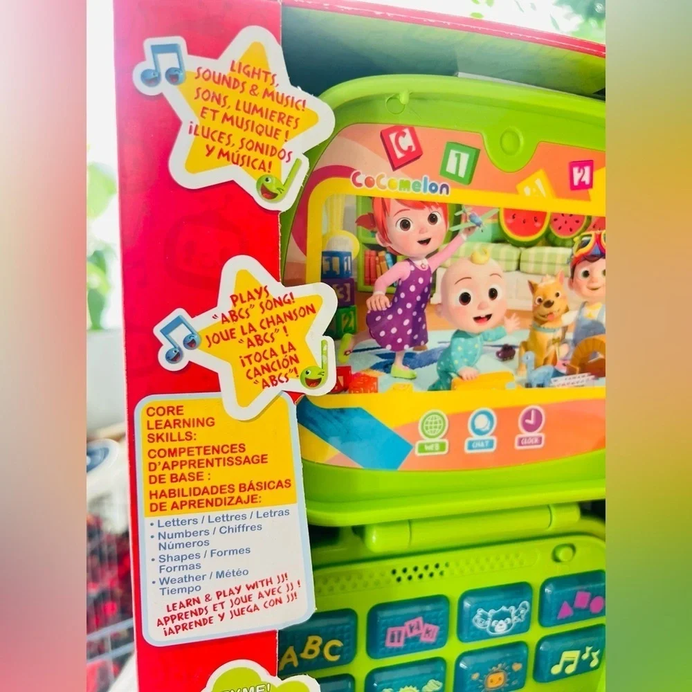 Cocomelon Sing and Learn Laptop Toy for Kids